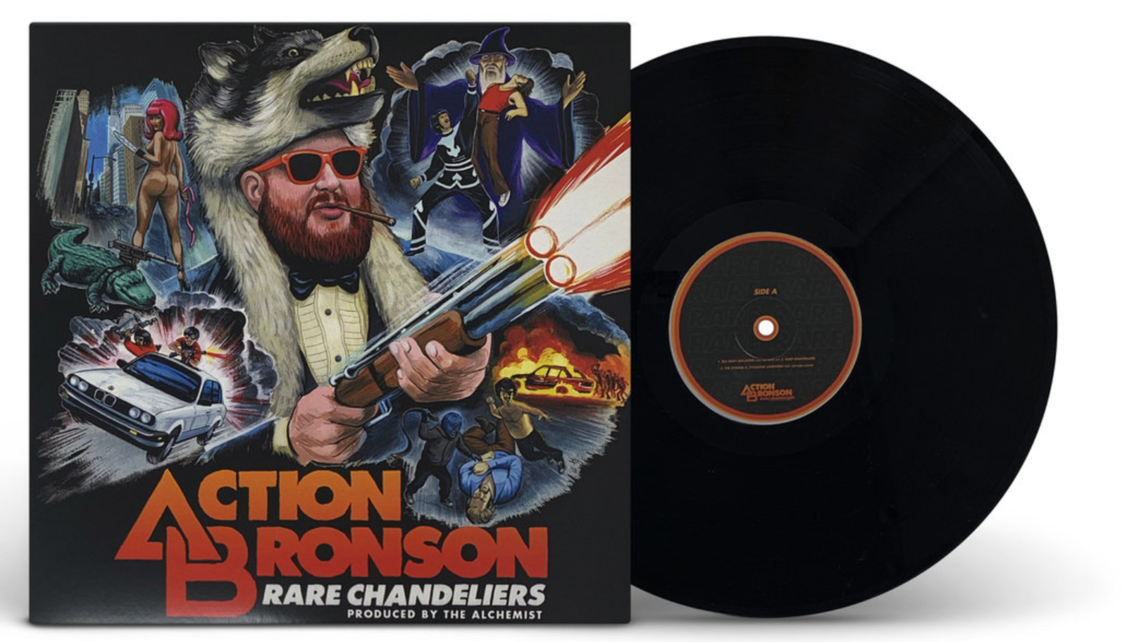 popsike.com - Action bronson Rare Chandeliers Black Vinyl Record