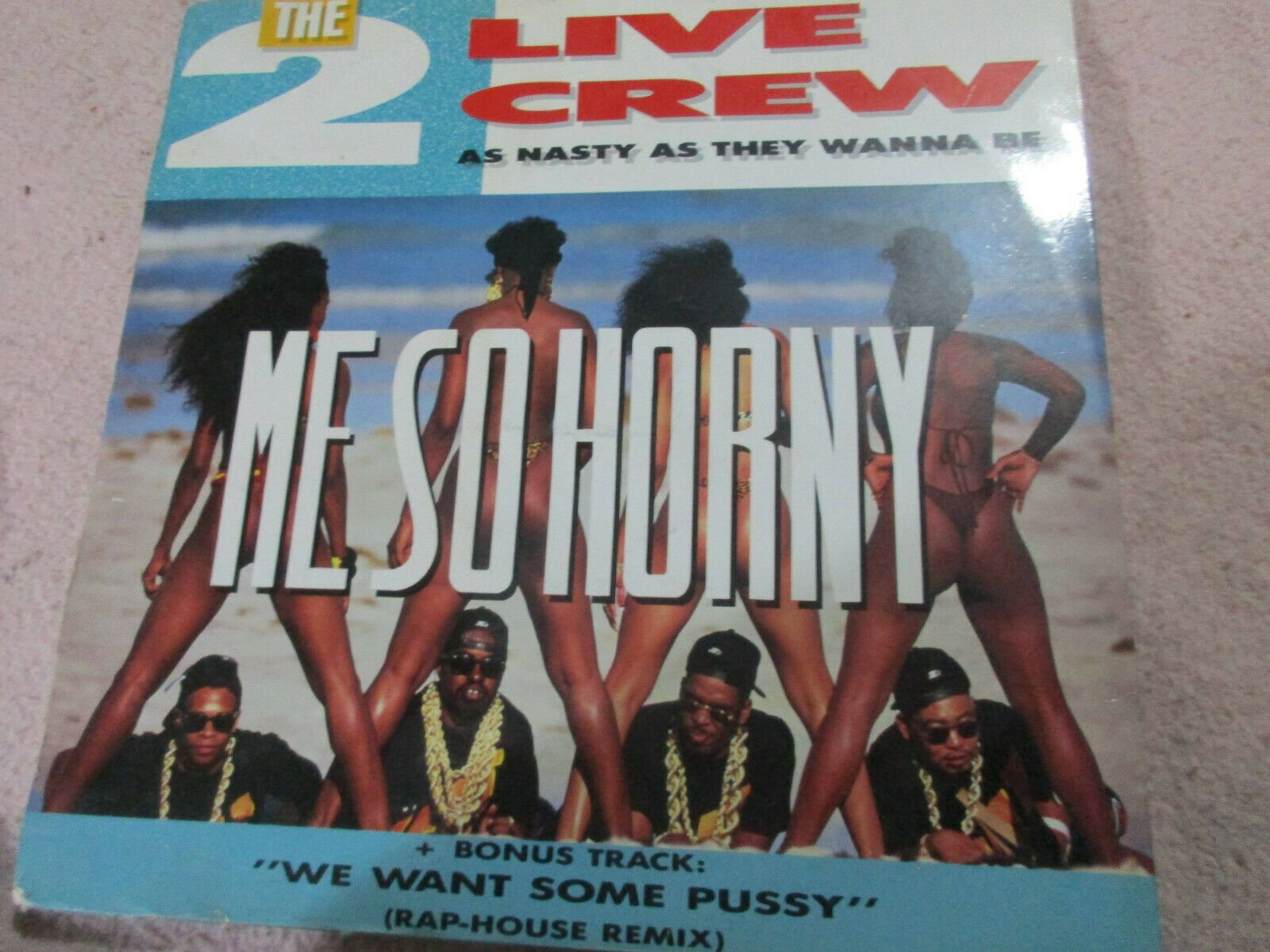 popsike.com - 2 LIVE CREW AS NASTY AS THEY WANNA BE ME SO HORNY VINYL LP  RECORD - auction details