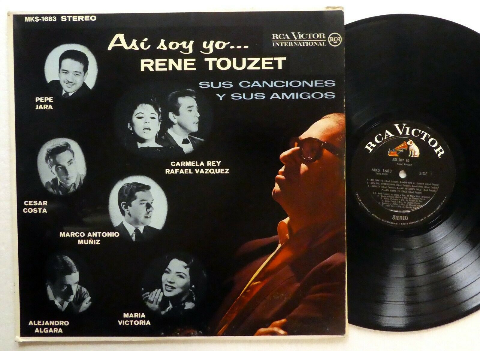 popsike.com - RENE TOUZET Asi Soy Yo LP Latin VG++ vinyl Pepe Jara