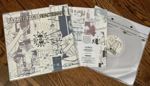 popsike.com - Face To Face Reactionary Clear Vinyl LP First