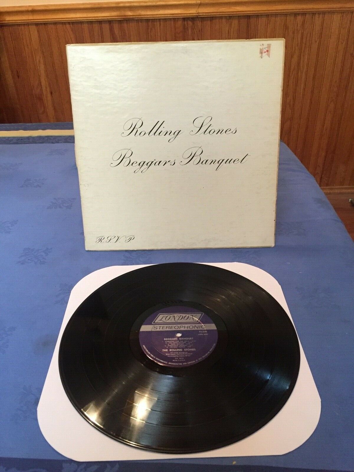 popsike.com - ROLLING STONES Beggars Banquet VG+1968 London