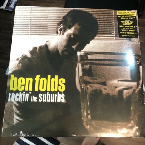 popsike.com - Ben Folds Rockin' the Suburbs YELLOW Vinyl 2xLP ORG