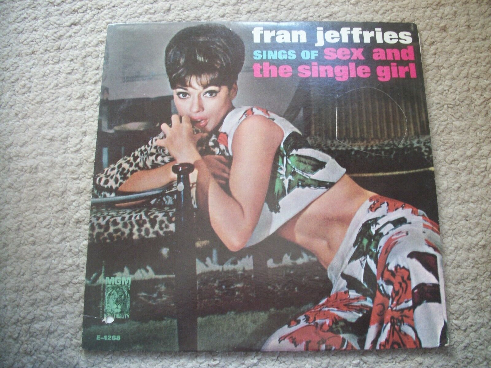 popsike.com - FRAN JEFFRIES--SINGS OF SEX AND THE SINGLE GIRL-- -VINYL ALBUM  - auction details