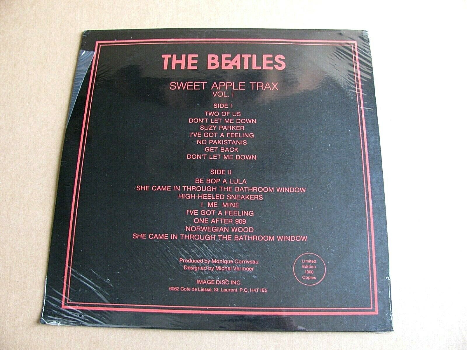 ビートルズ BEATLES SWEET APPLE TRAX VOL.1 LP - レコード