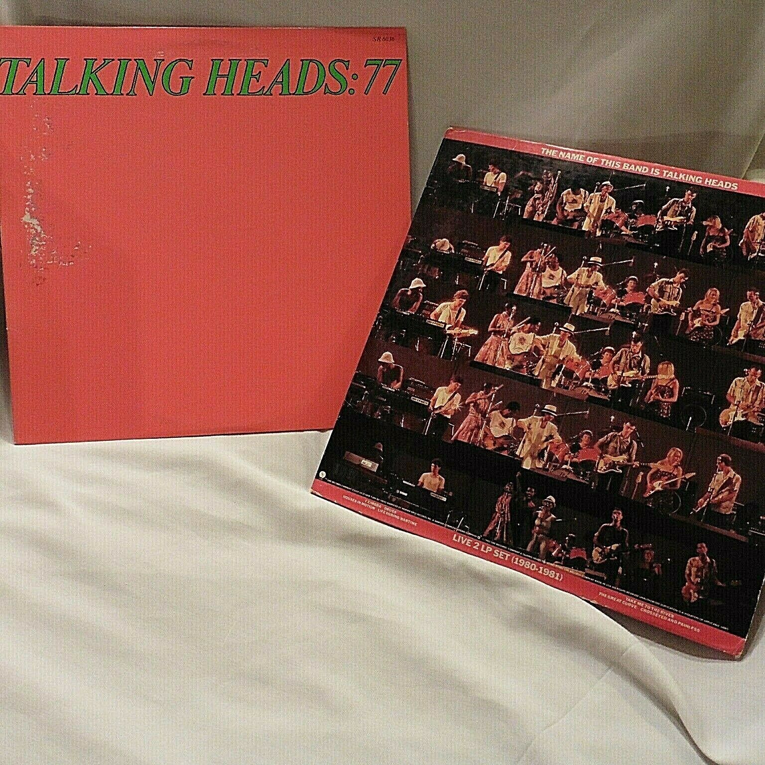 Talking Heads 2 Orig Lp Lot Name Of The Band Is Talking Heads 2xlp And 77 Ex