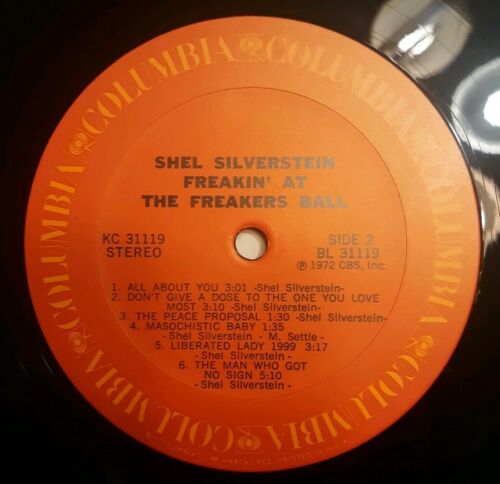 popsike.com - SHEL SILVERSTEIN Freakin At The Freakers Ball COLUMBIA RECORD  KC31119 VINYL LP - auction details