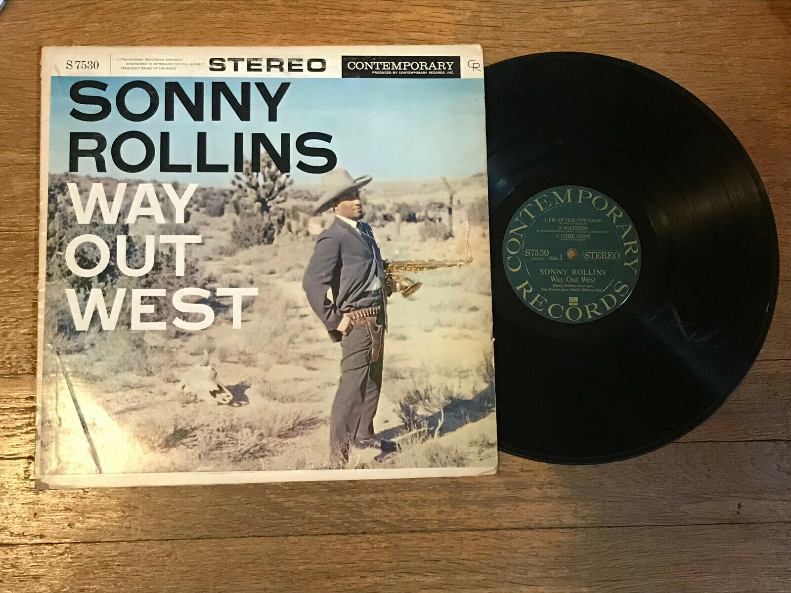 popsike.com - Sonny Rollins LP - Way Out West - Contemporary S7530