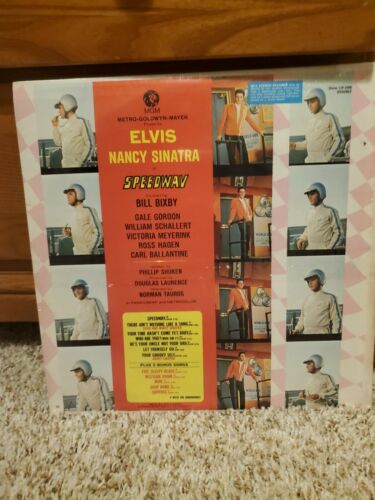 Elvis Presley And Nancy Sinatra Speedway Soundtrack Lp Sealed Lsp 3989 Record