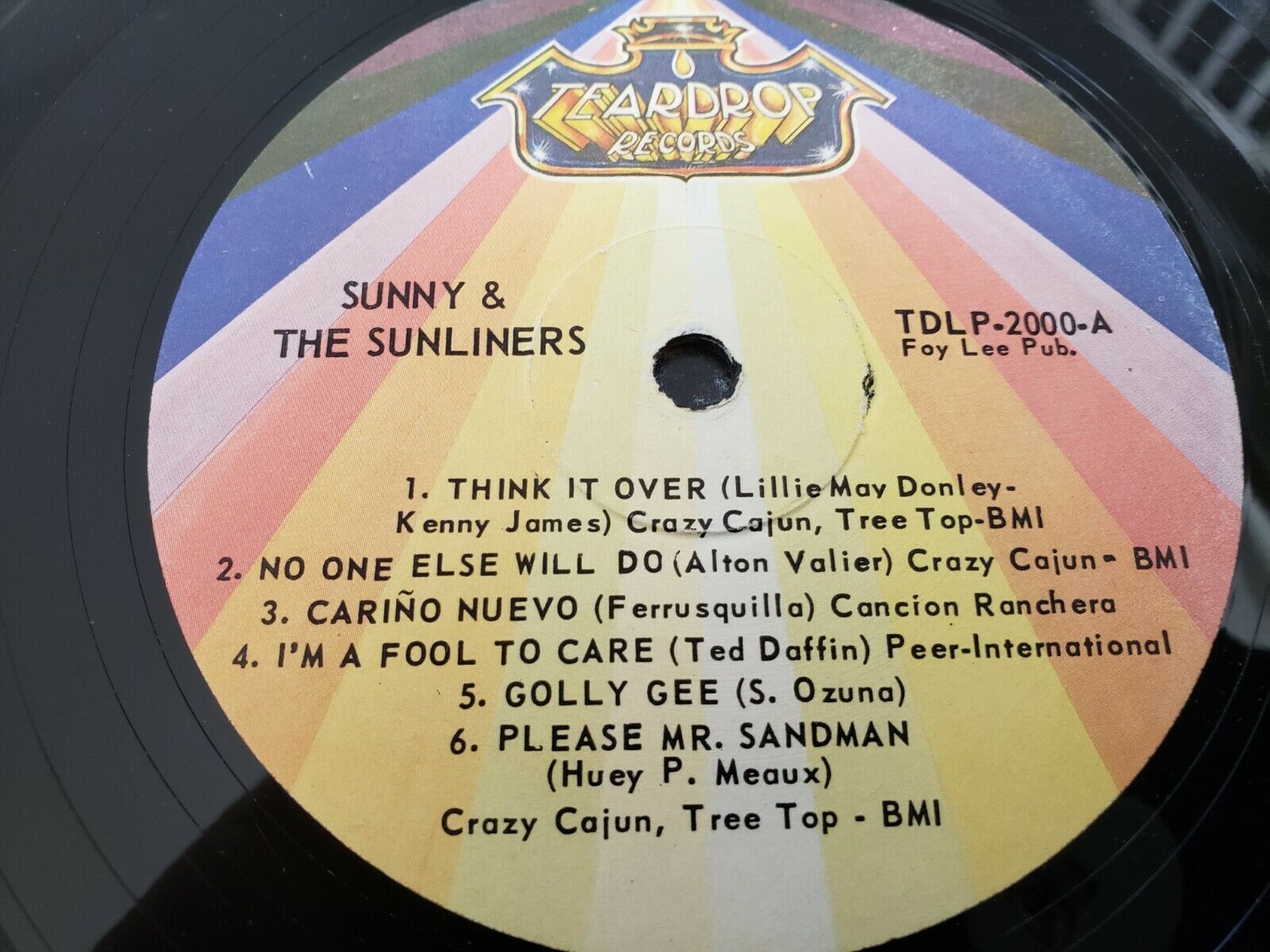 Popsike.com - SUNNY AND THE SUNLINERS - TALK TO ME - LP - Auction Details