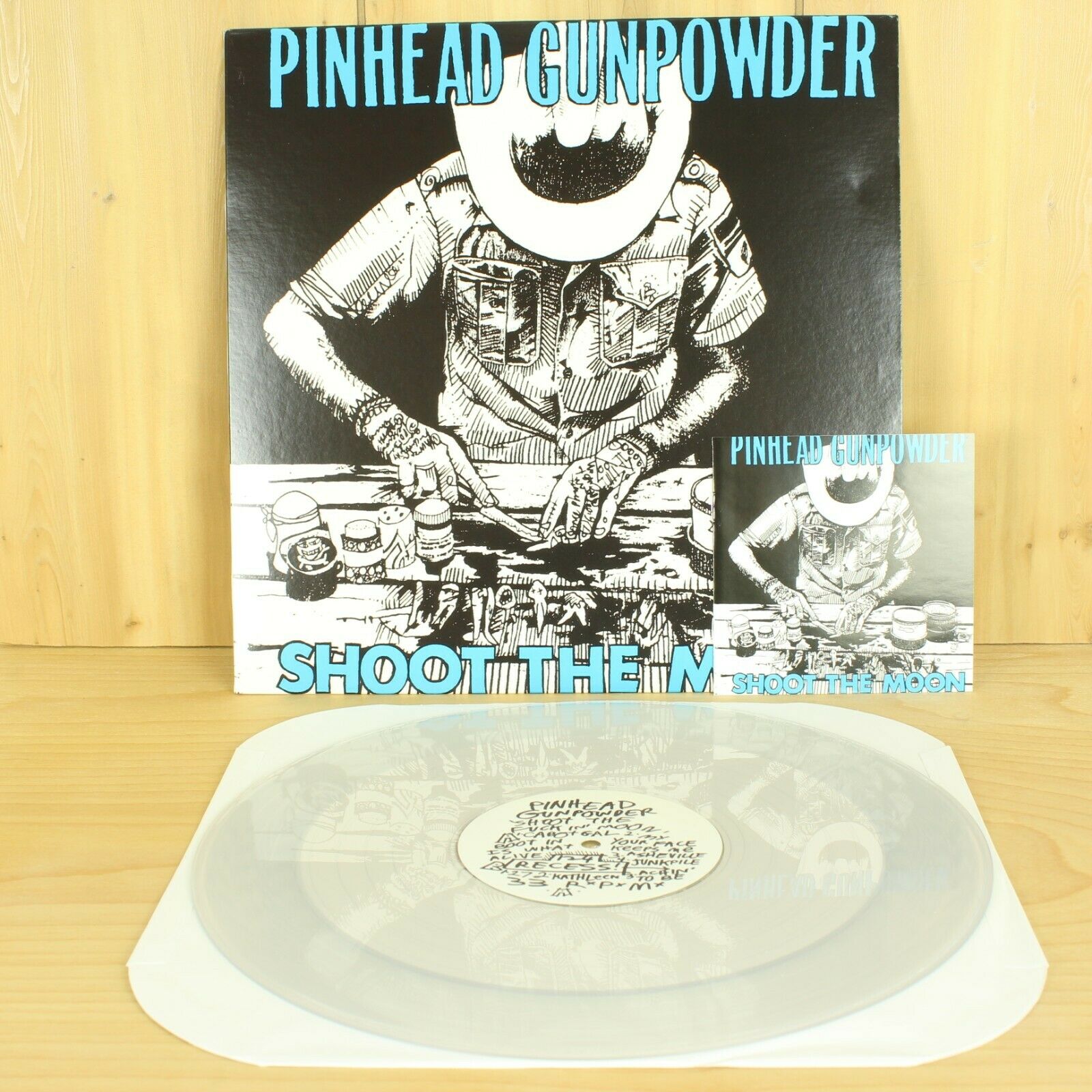 popsike.com - Pinhead Gunpowder Shoot The Moon LP Clear Vinyl