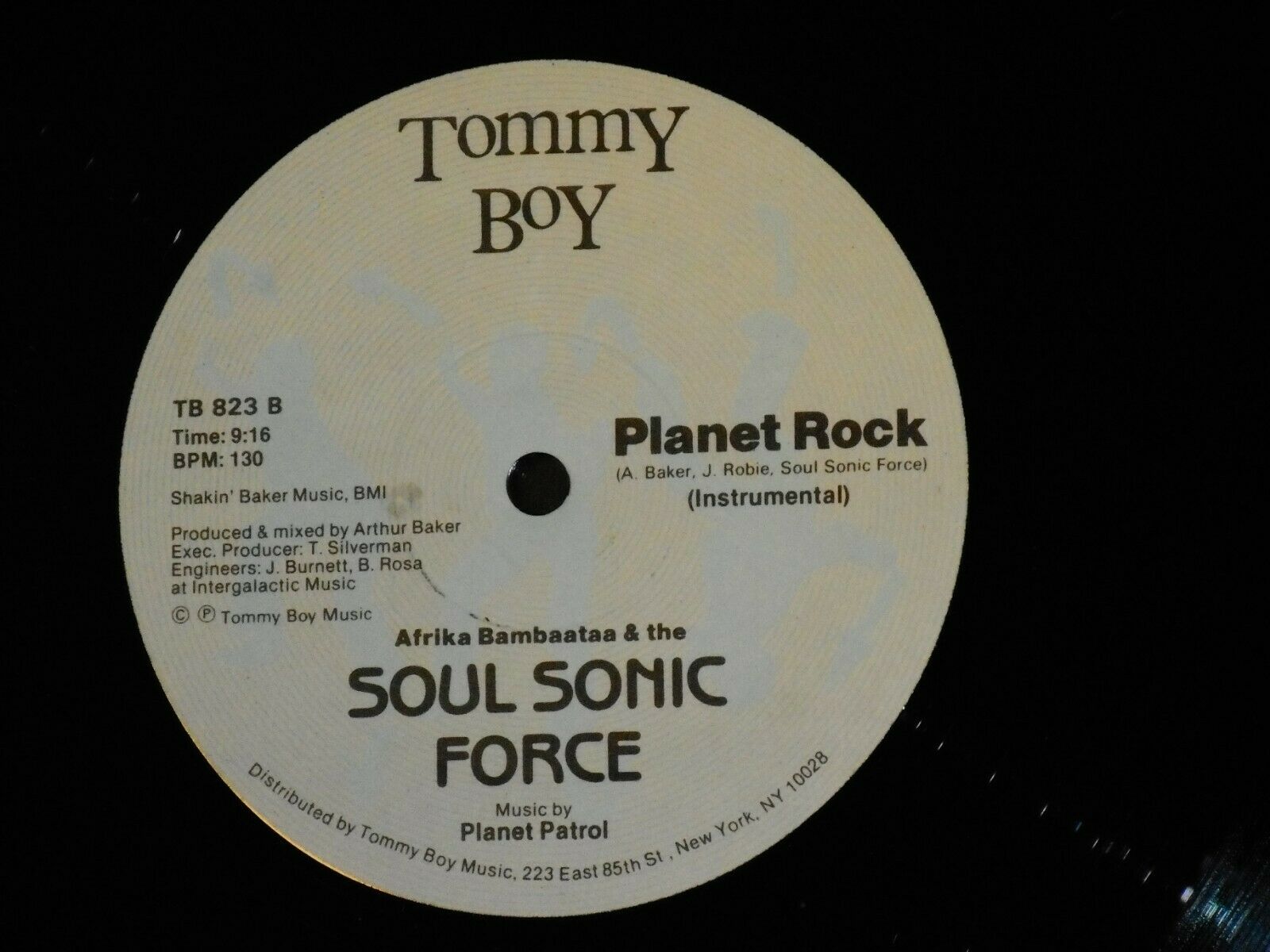 popsike.com - AFRIKA BAMBAATAA & The SOUL SONIC FORCE - PLANET