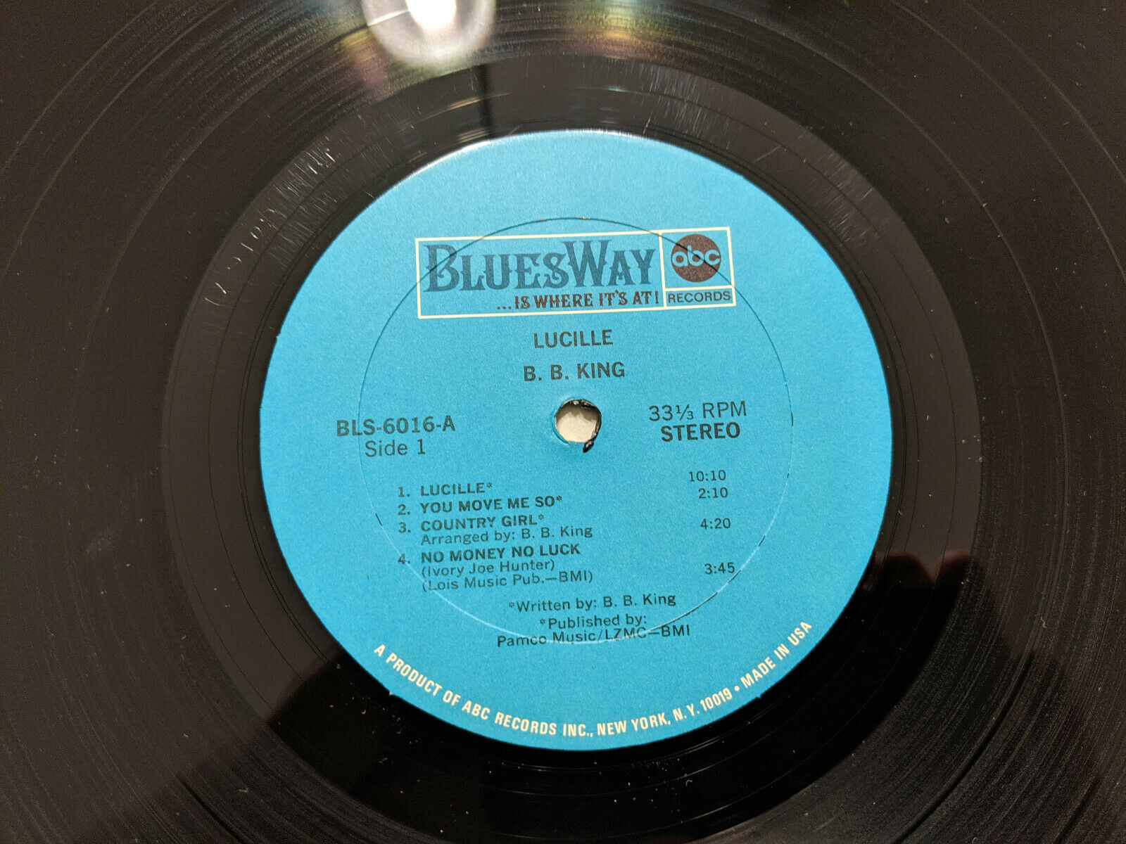 popsike.com - Blues LP B.B. King - Lucille Original 1968 Bluesway