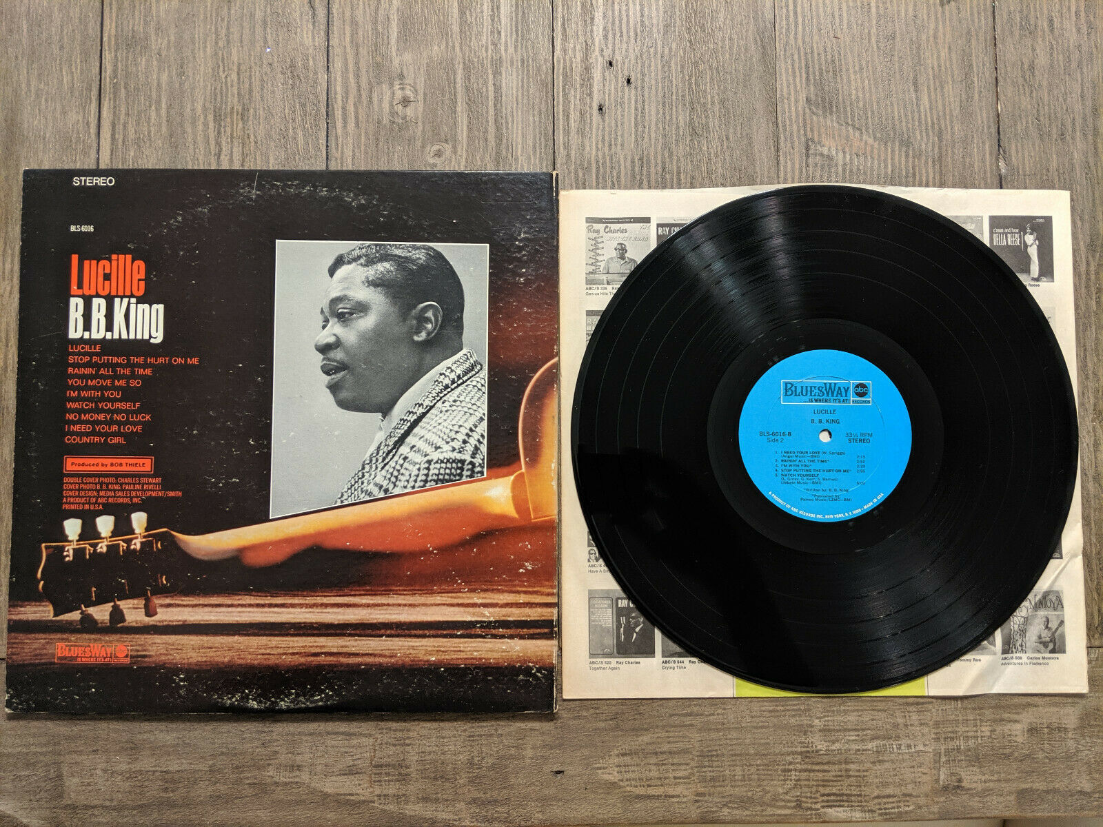 popsike.com - Blues LP B.B. King - Lucille Original 1968 Bluesway