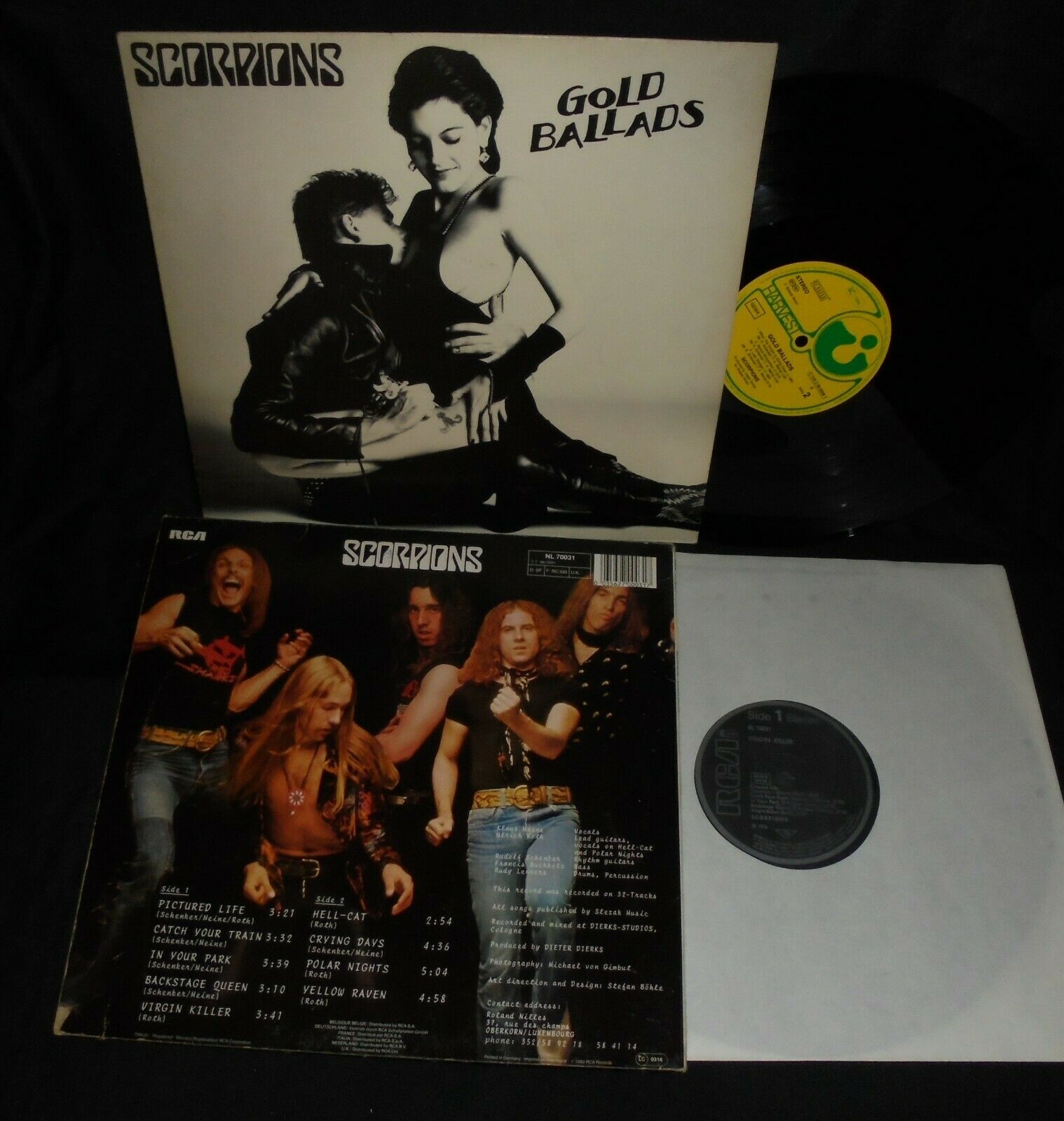 popsike.com - Scorpions 4LP`s Virgin Killer,In Trance,Love at