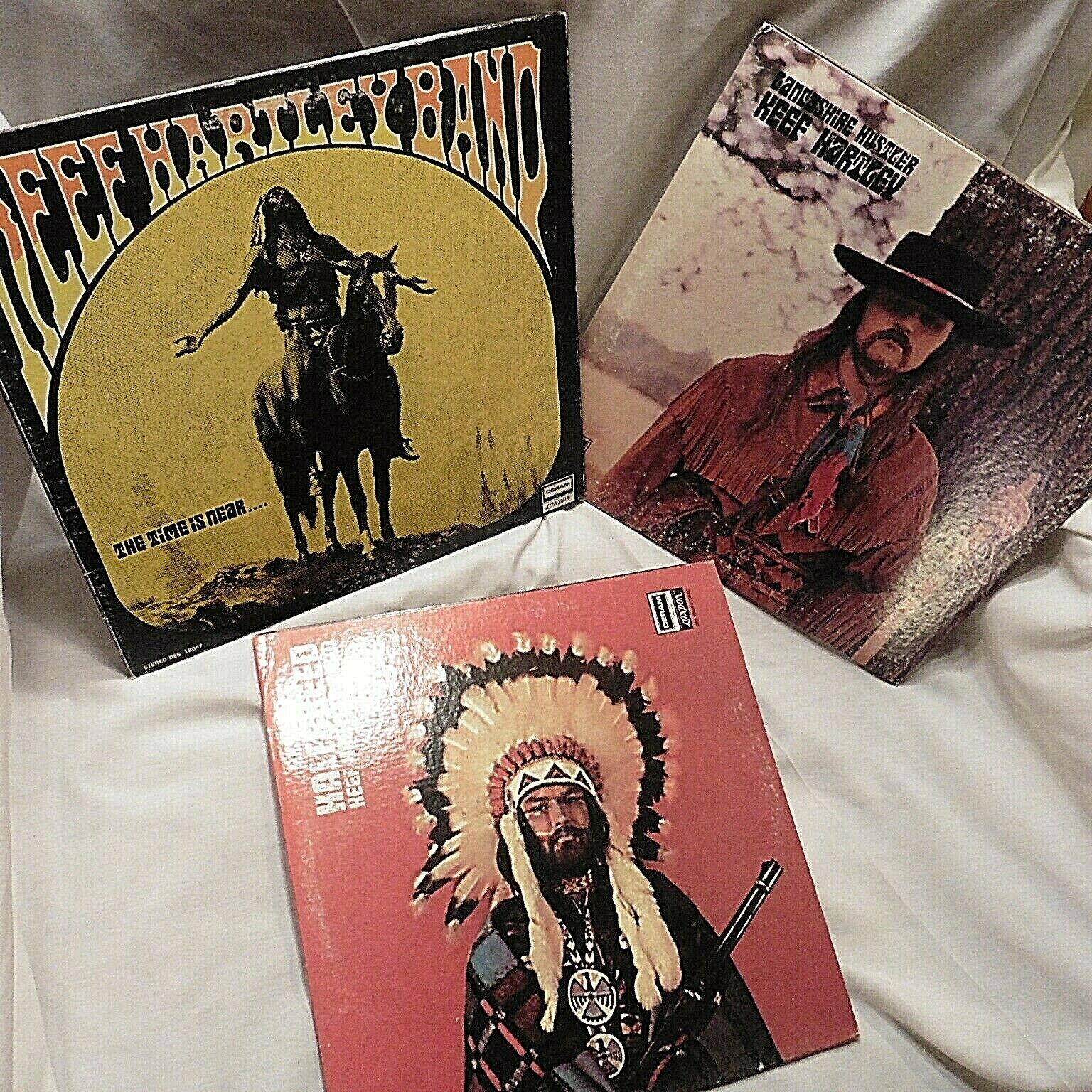 popsike.com - KEEF HARTLEY BAND 3 Lp Lot/ Time Is Near / Halfbreed