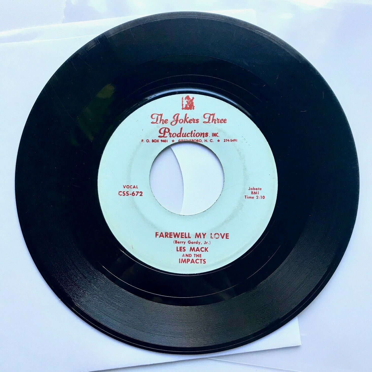 Popsike.com - 60's Northern Soul 45 - LES MACK AND THE IMPACTS ...