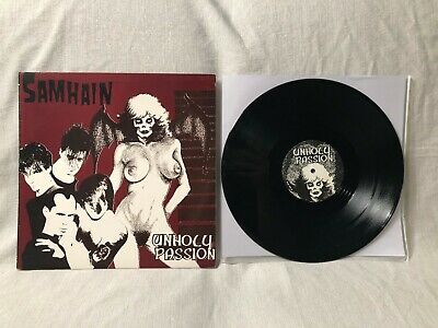 popsike.com - 1986 Samhain Unholy Passion EP Vinyl Album Plan 9