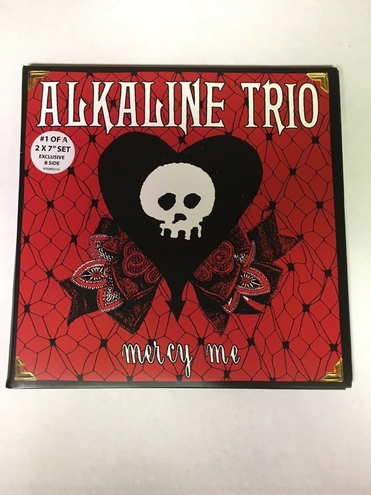 popsike ALKALINE TRIO MERCY ME 2x7 INCH VINYL COMPLETE SET