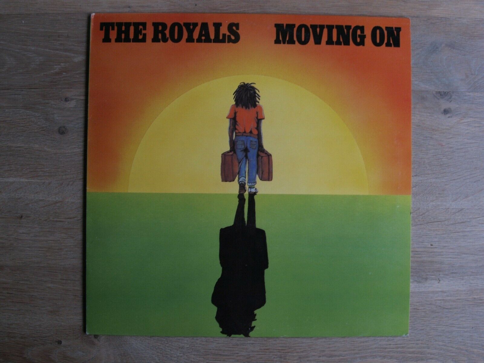 popsike.com - The Royals Moving on Vinyl LP rarity Reggae Dub