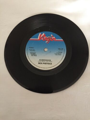 Sex Pistols Submission One Sided 7inch Viny 1977 First Press Punk Auction Details 8974