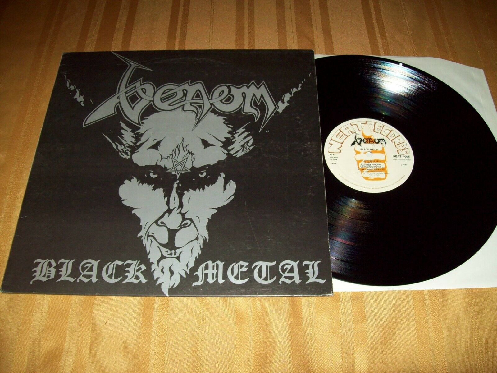 popsike.com - VENOM Black Metal LP 1st Press NEAT 1005 Neat