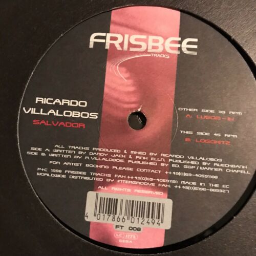 popsike.com - Ricardo Villalobos ?– Salvador Label: Frisbee