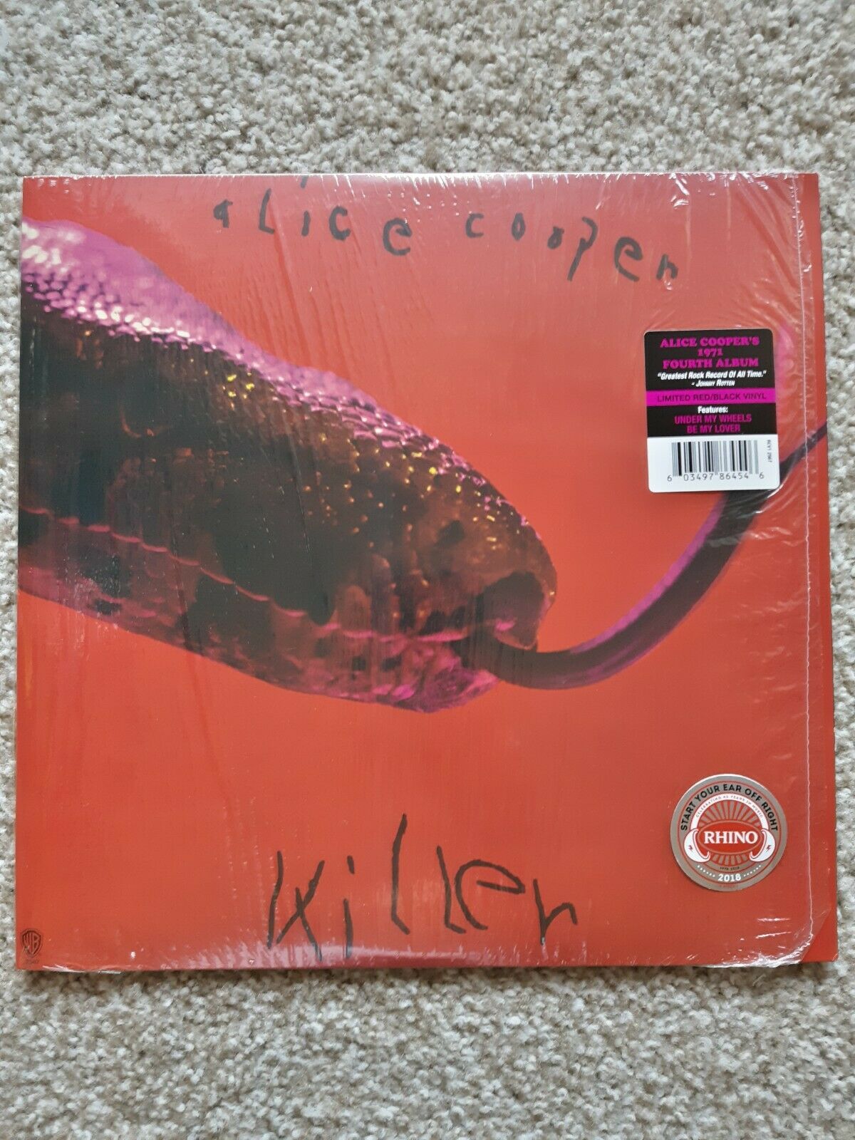 popsike.com - ALICE COOPER KILLER MISPRESS COLORED VINYL EASY