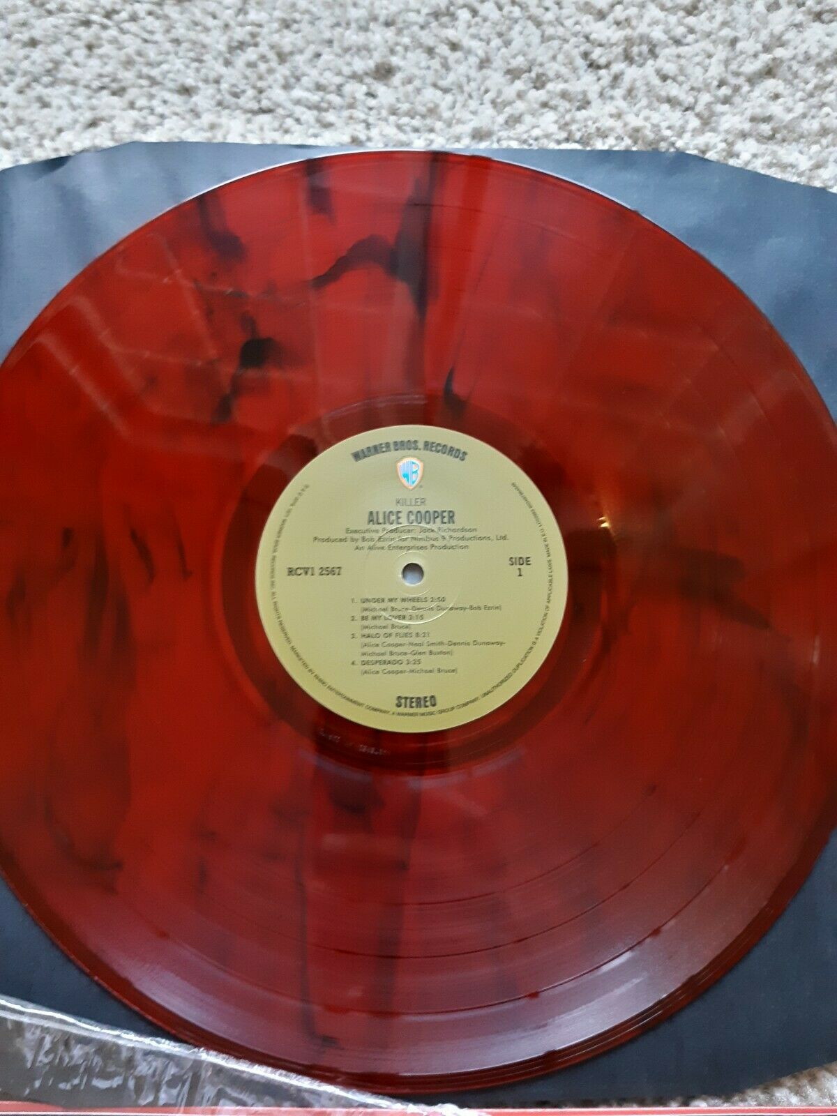 popsike.com - ALICE COOPER KILLER MISPRESS COLORED VINYL EASY