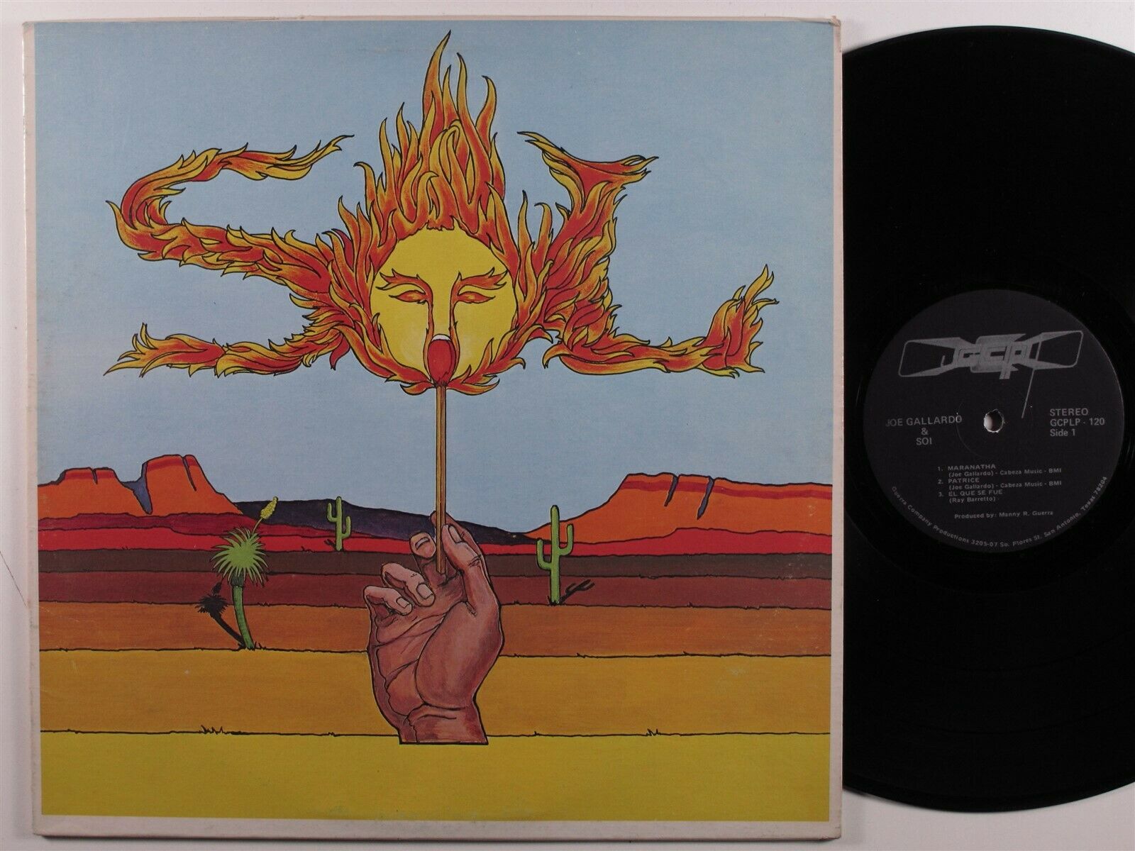 popsike.com - JOE GALLARDO & SOL Sol GCP LP VG+ - auction details