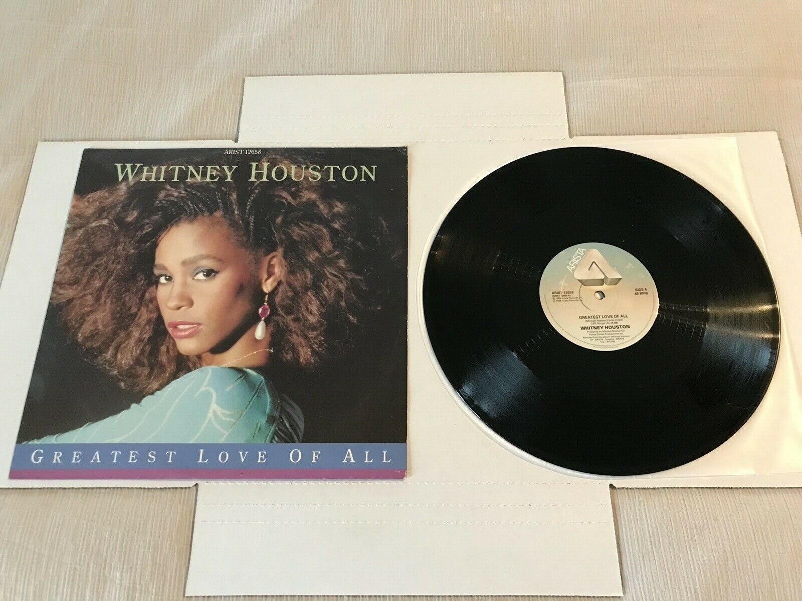 popsike.com - WHITNEY HOUSTON-GREATEST LOVE OF ALL-1986 Vinyl