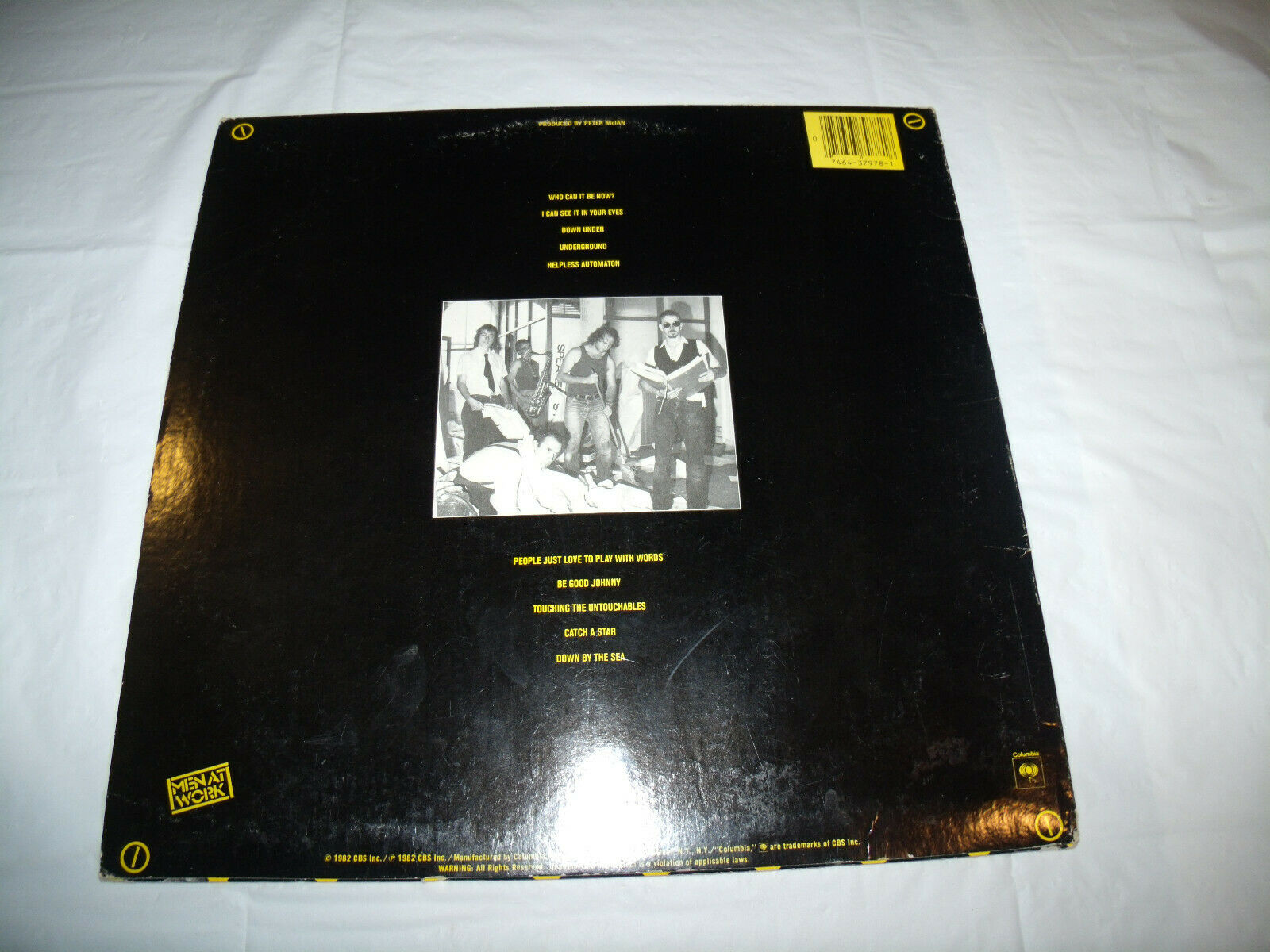 popsike.com - Men At Work - Business As Usual 1982 LP SIGNED by