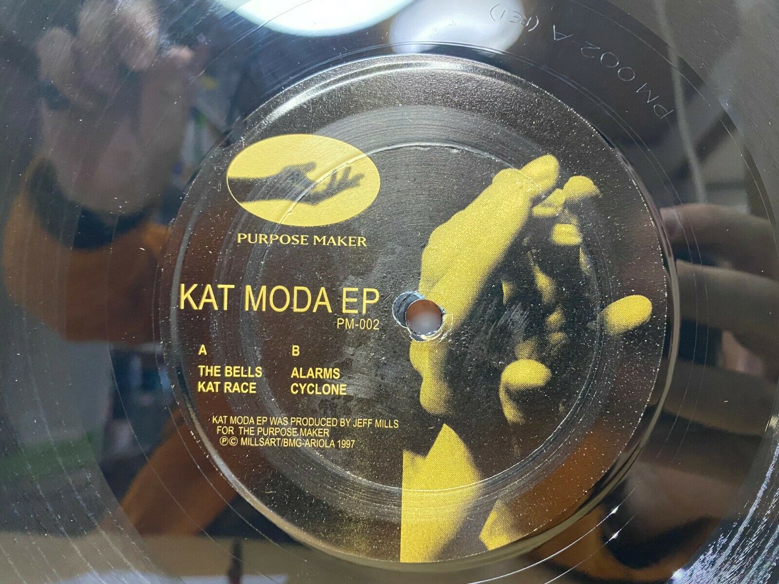 popsike.com - ?Jeff Mills - Kat Moda EP - The Bells, PM002 Purpose