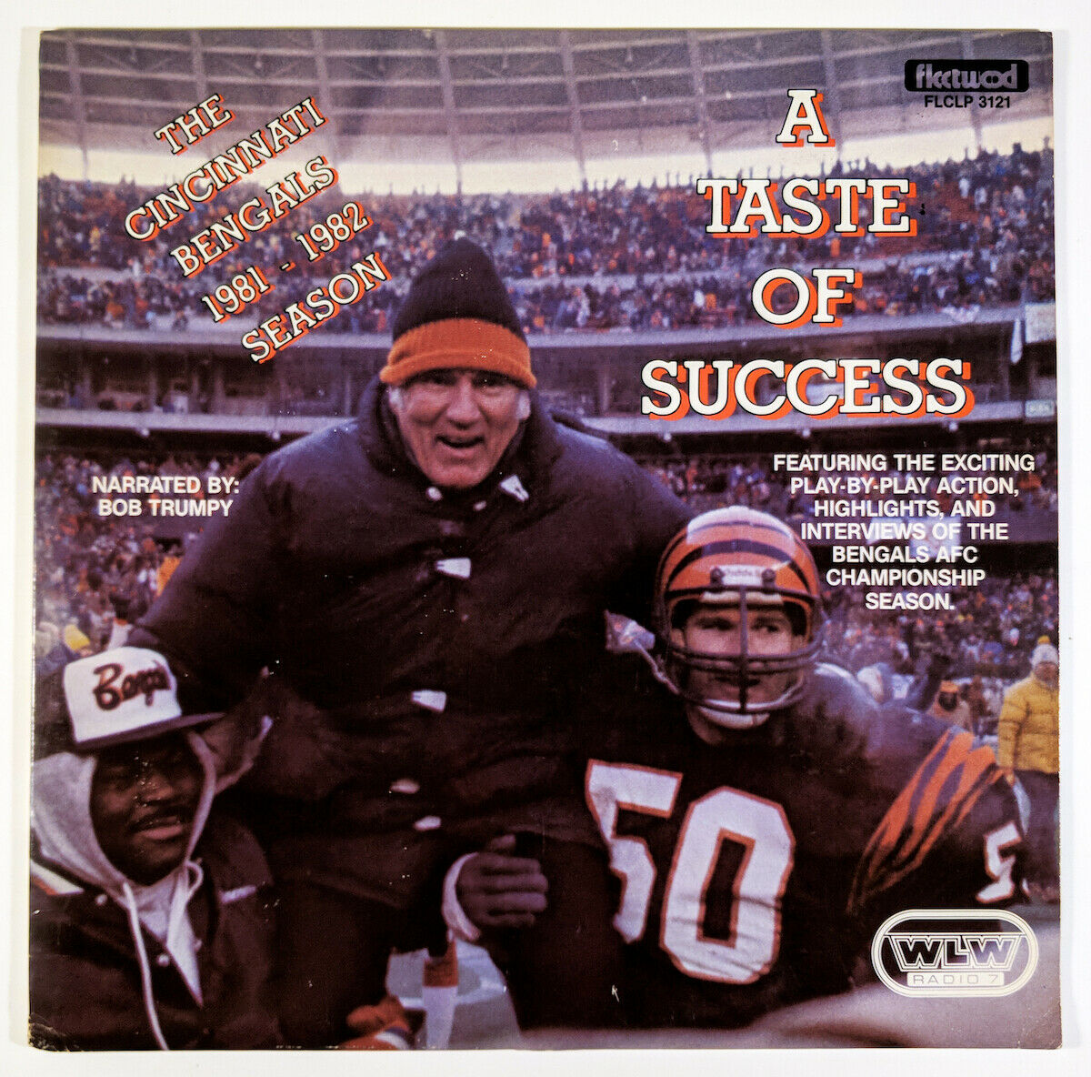 - Cincinnati Bengals A Taste of Success LP AFC Championship NFL  Football Sport - auction details