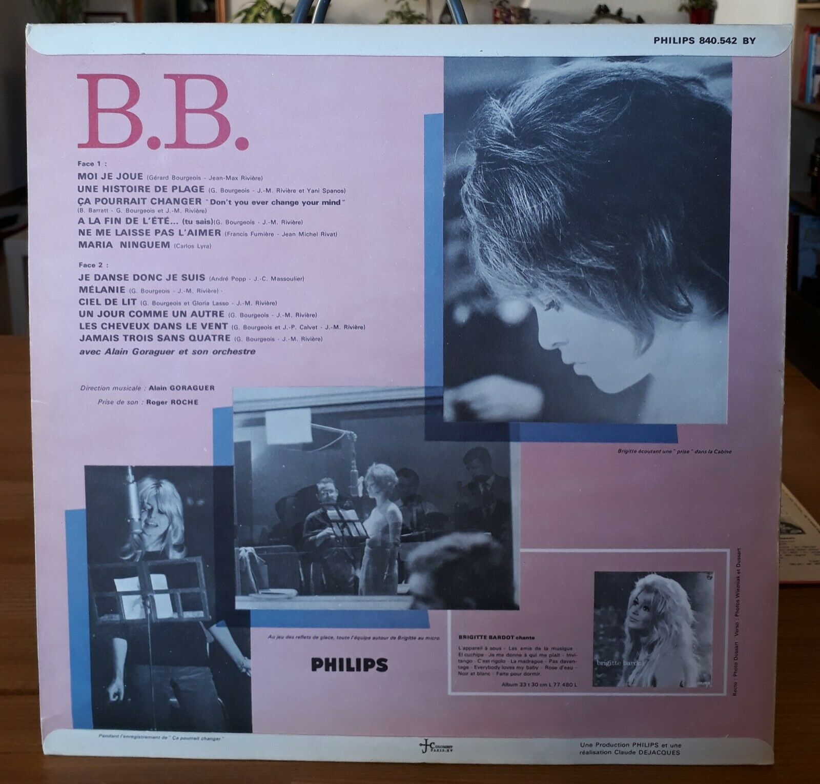 Popsike.com - BRIGITTE BARDOT LP Original "B.B." Rare HI-FI STEREO ...