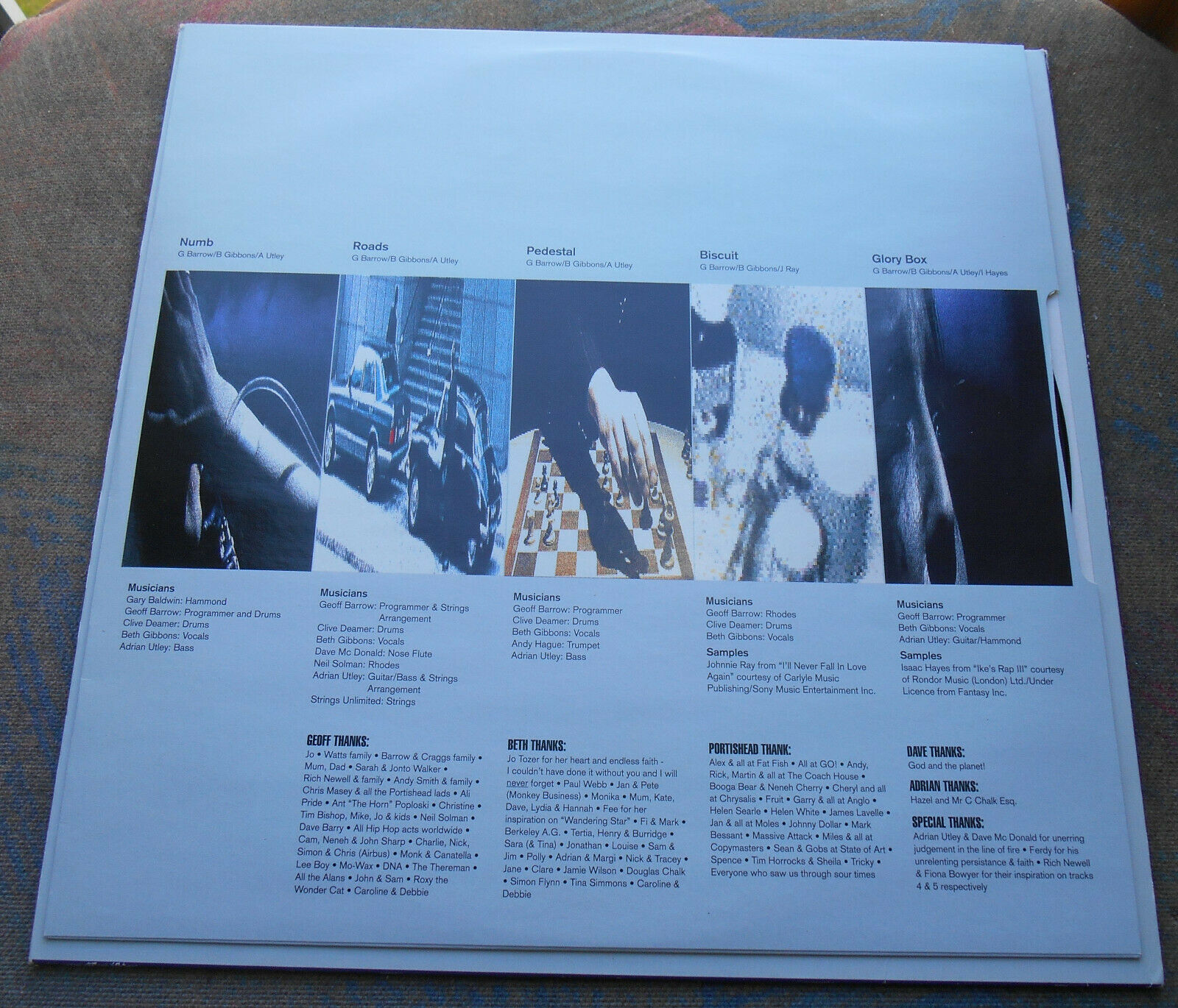 Portishead Dummy LP 1st Press Misprint - 洋楽