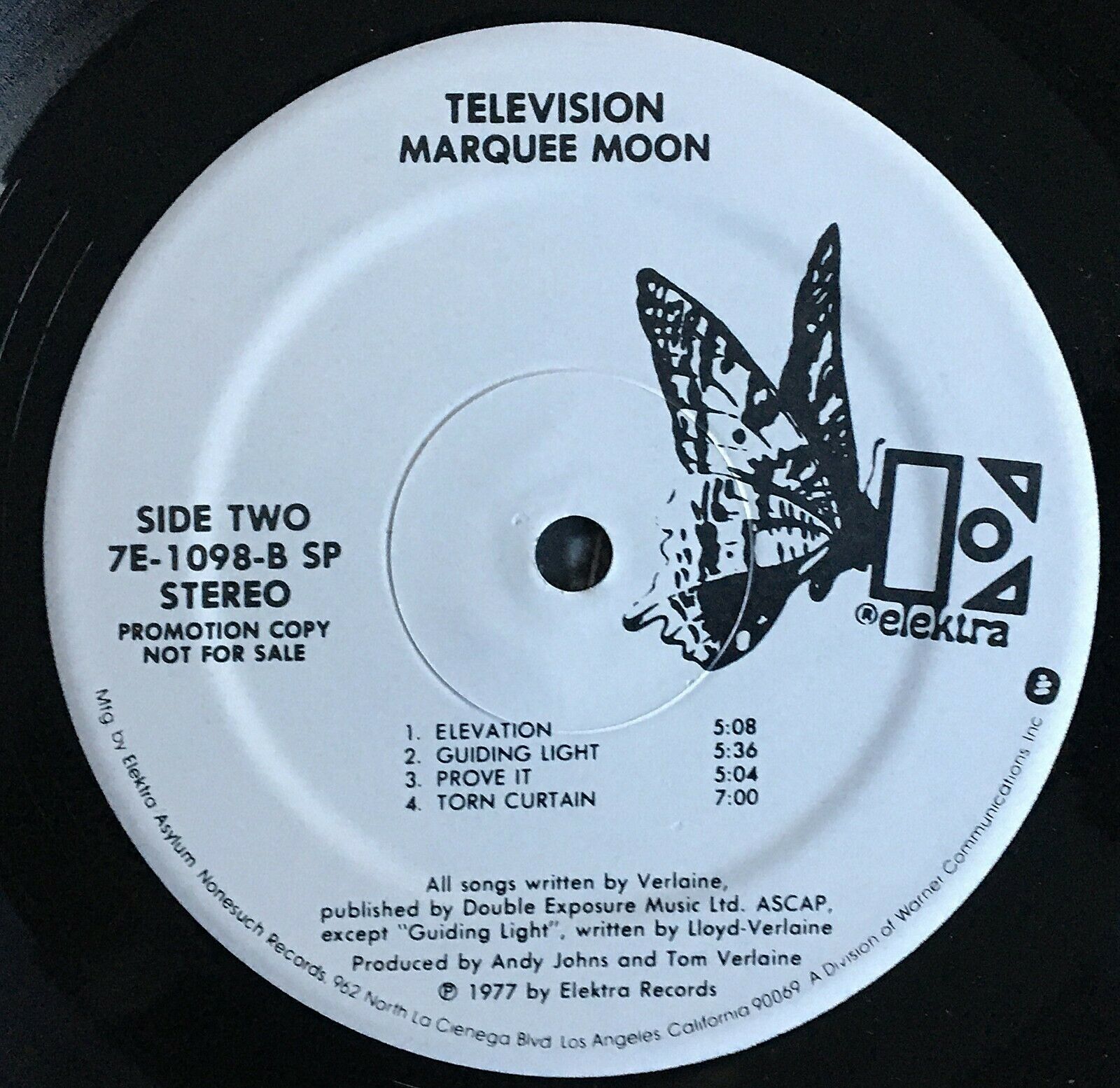 Television - Marquee Moon - LP