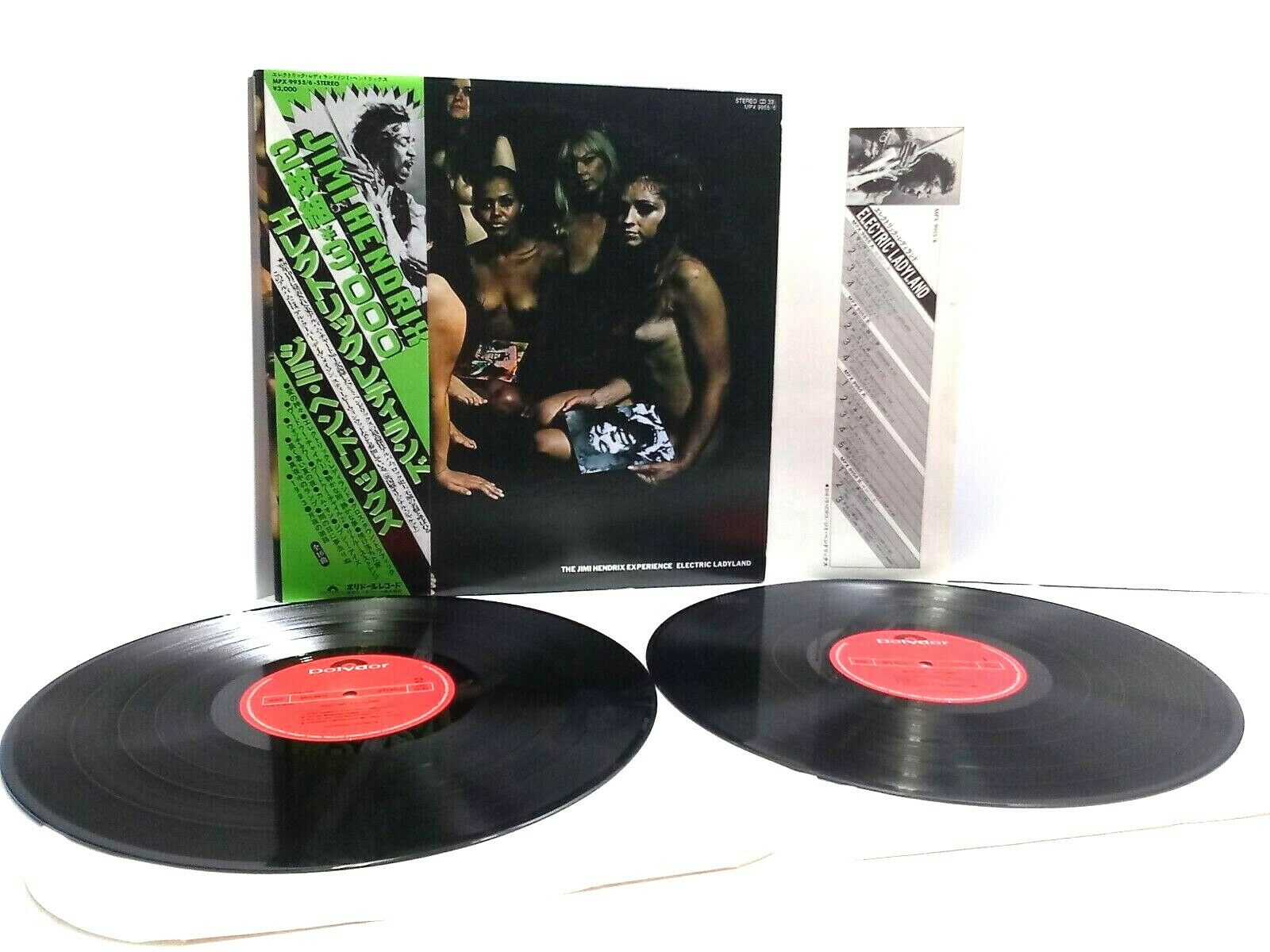 popsike.com - JIMI HENDRIX EXPERIENCE electric ladyland POLYDOR MPX-9955/6  JAPAN OBI 2LP N - auction details