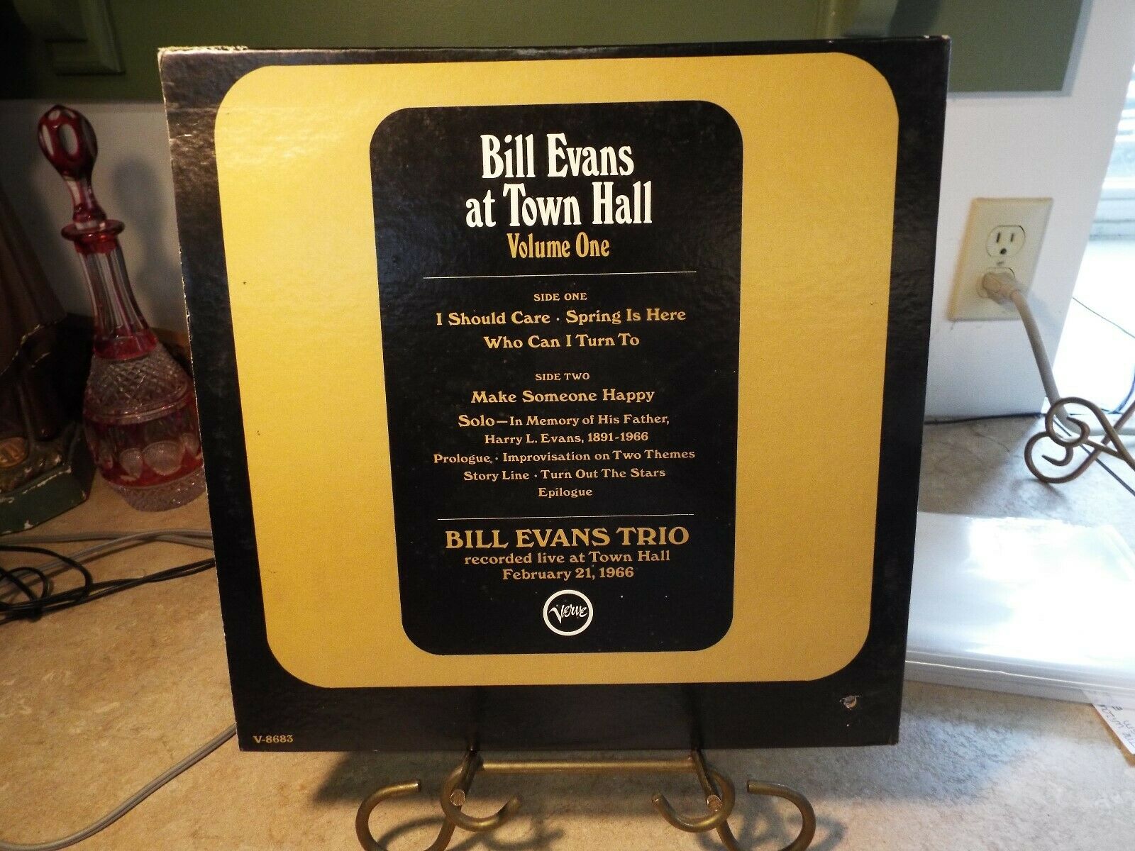 popsike.com - Bill Evans Trio Bill Evans At Town Hall Vol 1 VAN