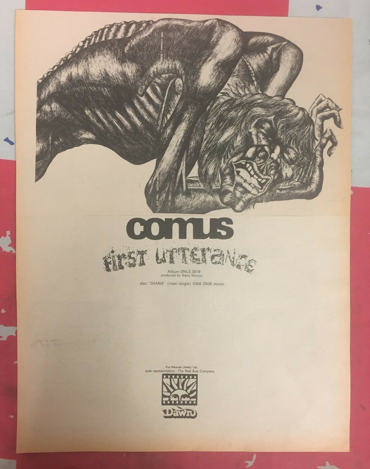 popsike.com - COMUS First Utterance on Dawn Records 1971 Original