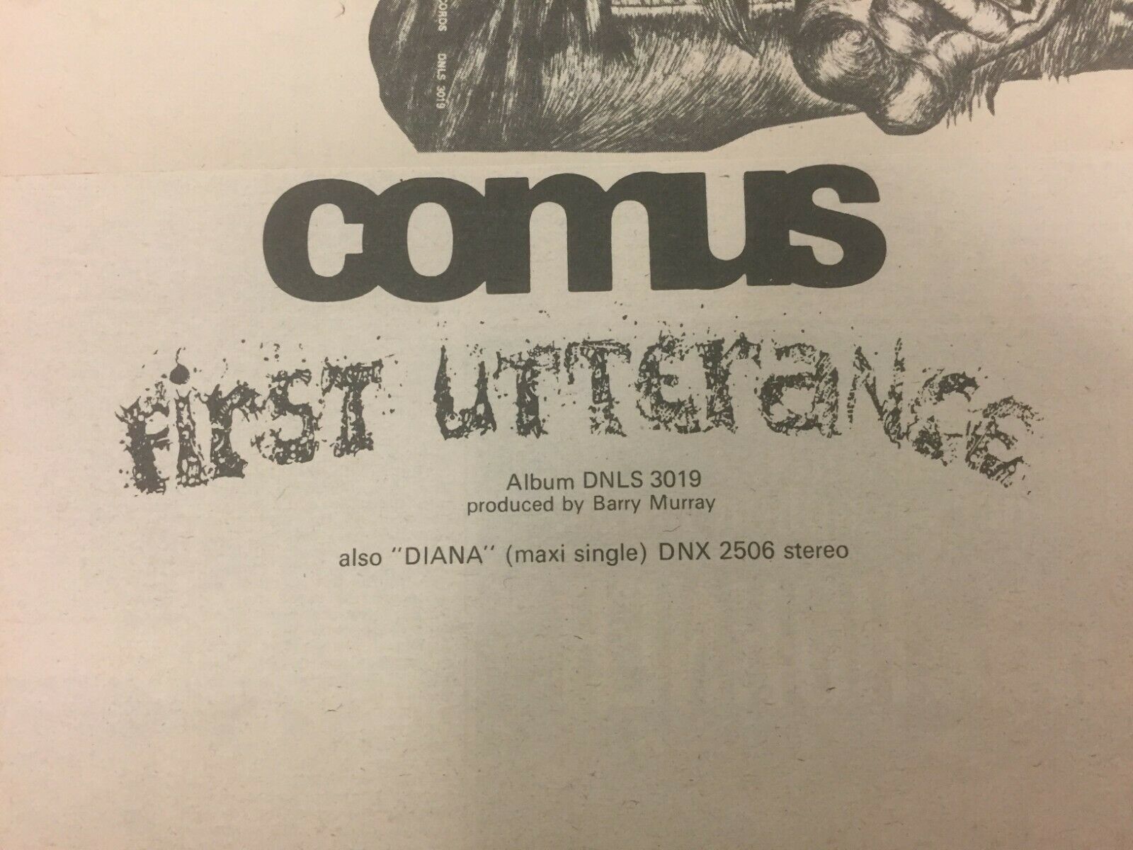 popsike.com - COMUS First Utterance on Dawn Records 1971 Original