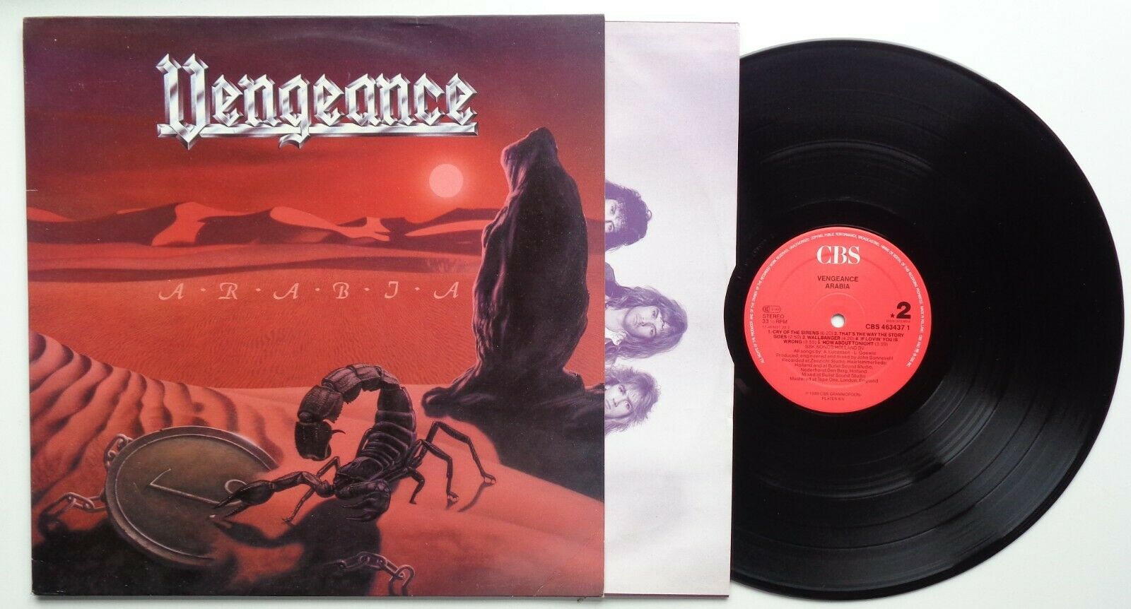 popsike.com - Vengeance Arabia CBS 463437 1 NL press original LP + OIS (56)  - auction details