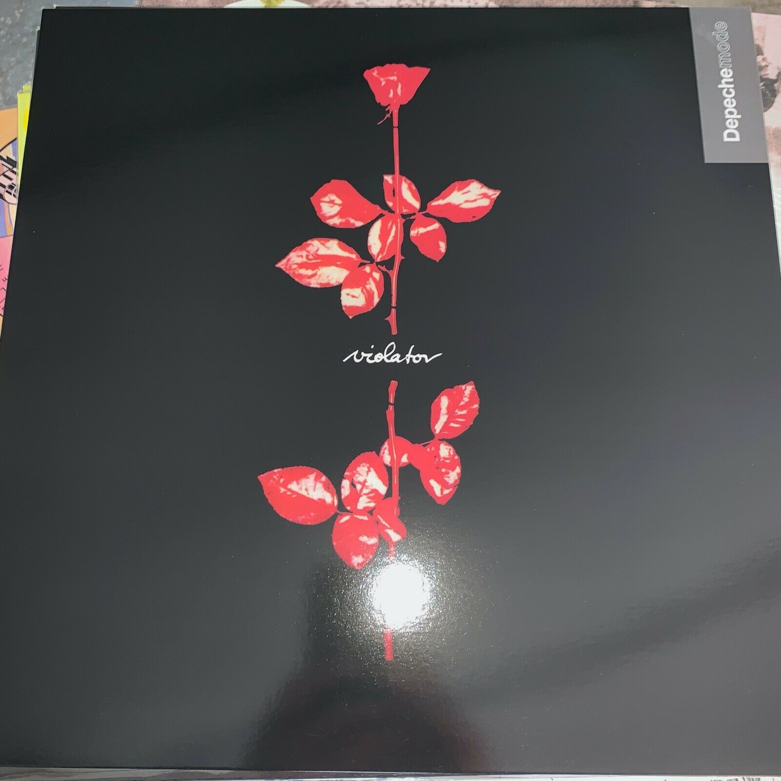 Gripsweat - DEPECHE MODE, VIOLATOR, HOT PINK COLORED VINYL LP, W/POSTER,  LIMITED EDITION