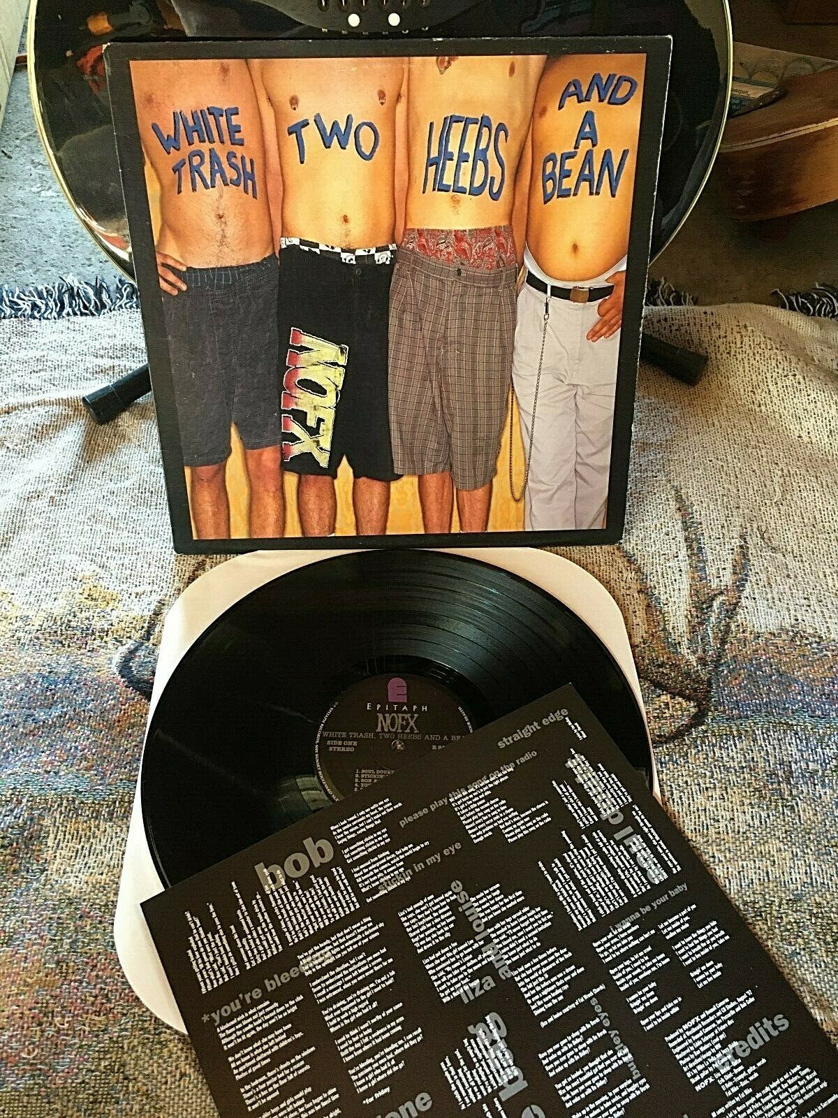 popsike.com - NOFX VINYL white trash two heebs and a bean LP PUNK