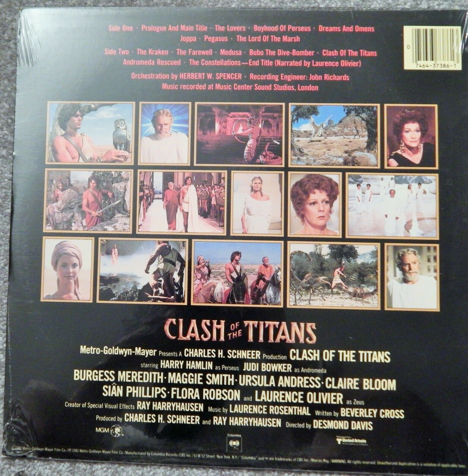 Laurence Rosenthal - Clash Of The Titans : Prologue & Main Title