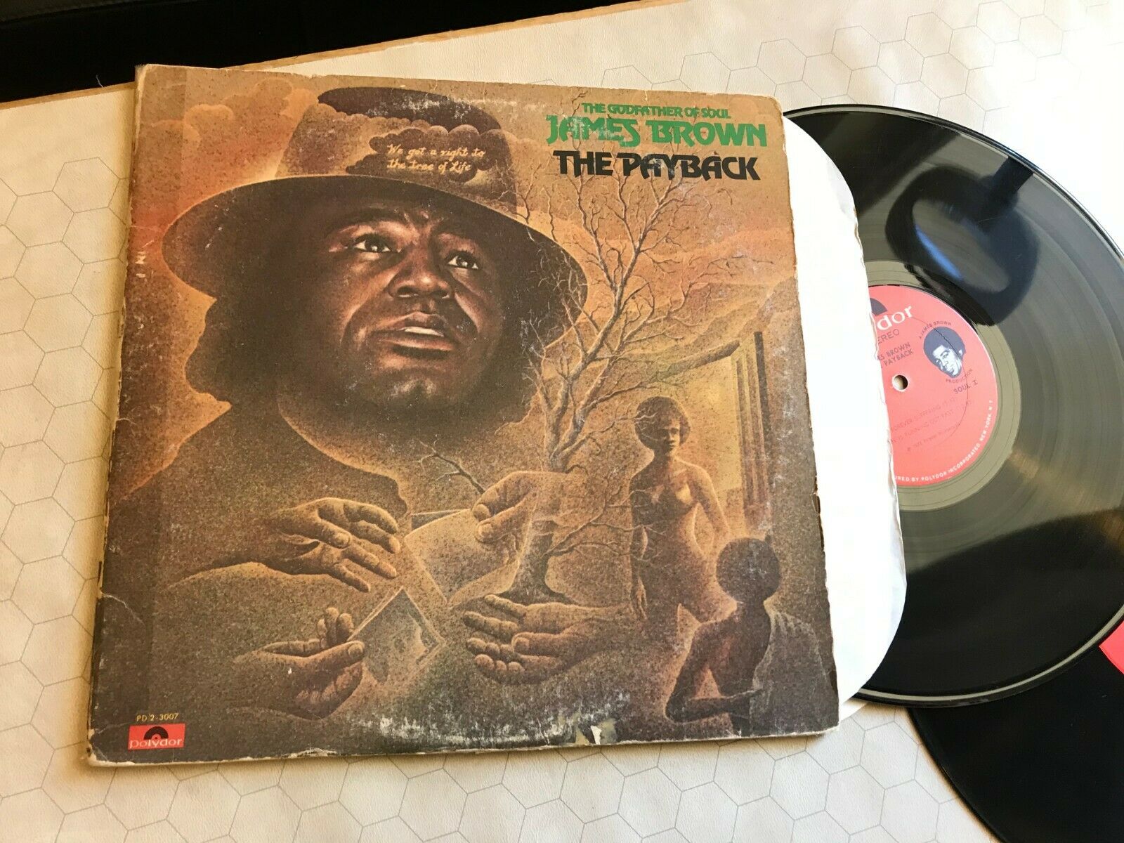 popsike.com - James Brown 2 LP gatefold The Payback Original 1973