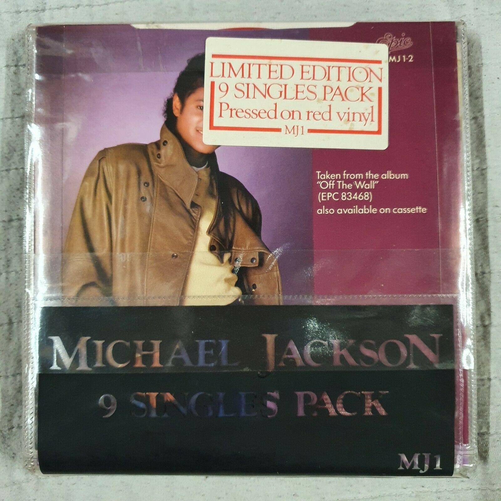 popsike.com - Michael Jackson 9 Singles Pack Red Vinyl 7 inch Mint