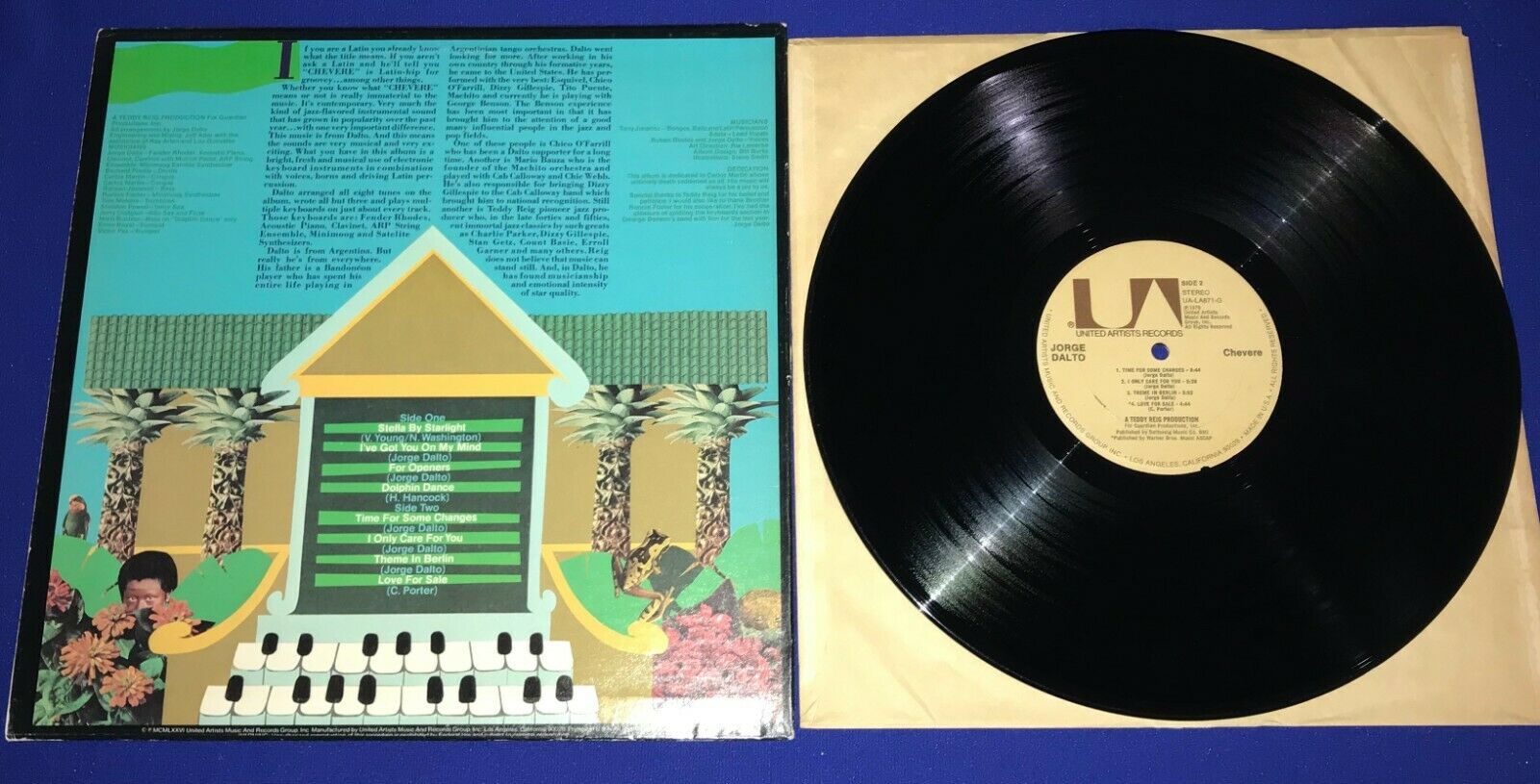 popsike.com - vintage Jorge Dalto Chevere LP RECORD 1976 VERY CLEAN VINYL  RARE - auction details