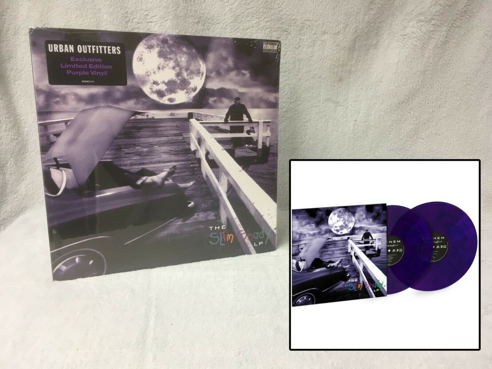 Eminem The Slim Shady Limited Edition LP Vinyl Purple