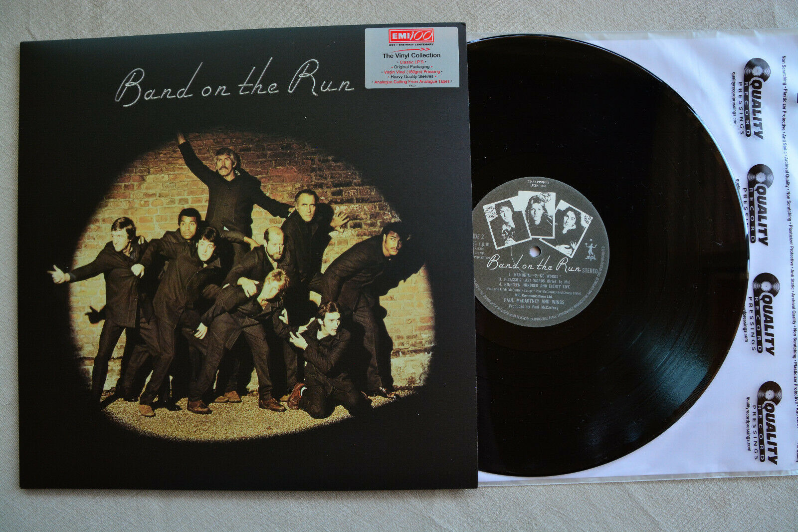 popsike.com - Paul McCartney/Wings Band On The Run EMI 100 LP CENT
