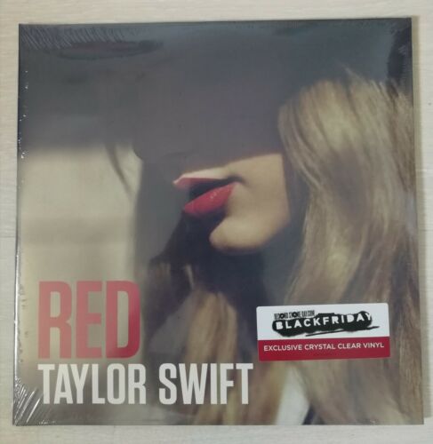 popsike.com - TAYLOR SWIFT RED CRYSTAL CLEAR VINYL NEW SEALED